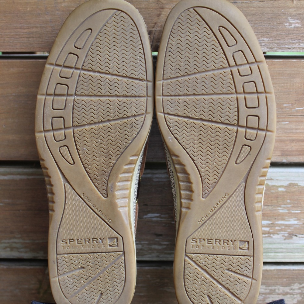 SPERRY Angelfish Top-Sider Leather Boat Shoe 7 - Picture 3 of 7